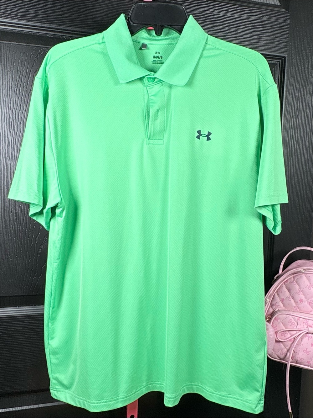 Under Armour Men’s Bright Green Performance Polo